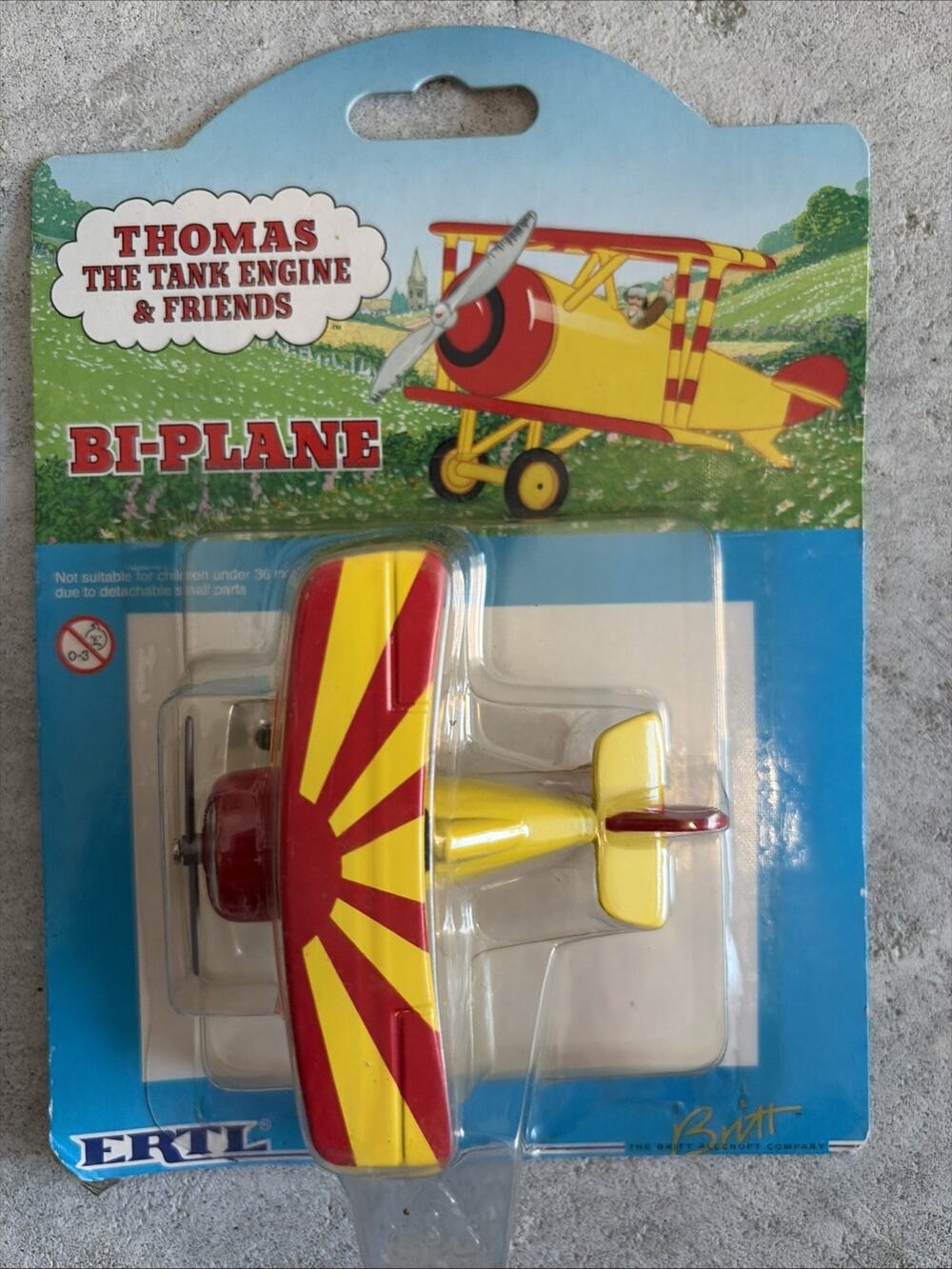 ERTL THOMAS THE TANK ENGINE & FRIENDS BI PLANE NEW